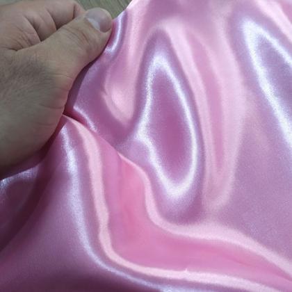 Imagem de Tecido Cetim Charmousse Sem Lycra 4,00 X 1,50m Várias Cores