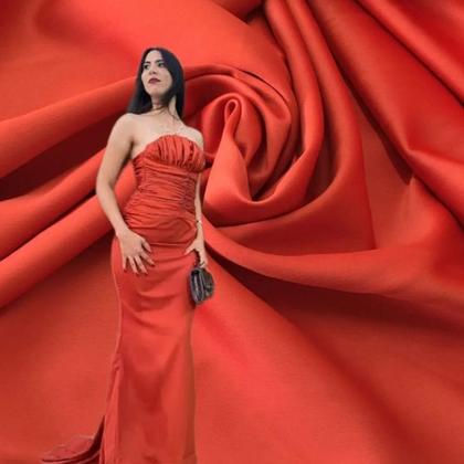 Imagem de Tecido Crepe Amanda Vestido Roupa - Cores 1mt X 1,40mt