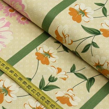 Imagem de Tecido Estampado para Patchwork - Coleção Floral 2709 (0,50x1,40)
