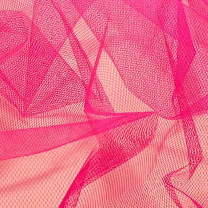 Imagem de Tecido Filó Para Armação De Vestido De Festa Saias Rosa Pink