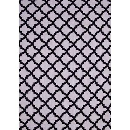 Imagem de Tecido Jacquard Fio Tinto Geométrico Preto e Branco - 2,80m de Largura