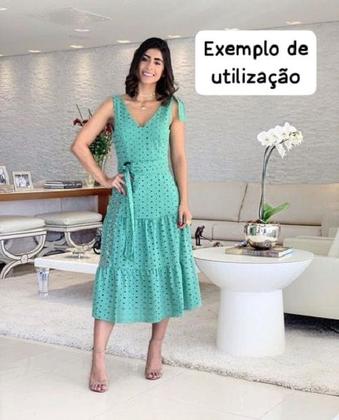 Imagem de Tecido Malha Lezze/laise/lese Largura 1,50mt Várias Cores