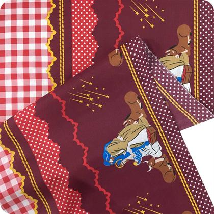 Imagem de Tecido Natalino 1,50m Largura Premium Poliéster Decoração