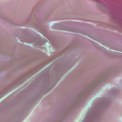 Imagem de Tecido Organza Holográfica Neon 1,50m Para Roupas Femininas Furtacor