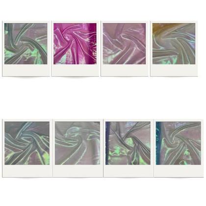 Imagem de Tecido Organza Holográfica Neon 1,50m Para Roupas Femininas Furtacor