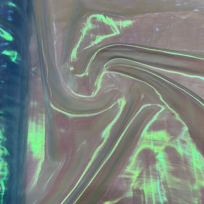 Imagem de Tecido Organza Holográfica Neon 1,50m Para Roupas Femininas Furtacor