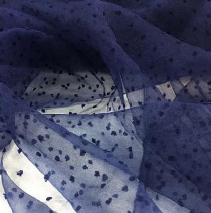 Imagem de Tecido Organza Point Sprit Poá Bubble Wond Varias Cores 1,0mt comp x 1,40mt larg