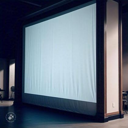 Imagem de Tecido Para Telas De Projeção Matte White Hd 1,40m X 3m