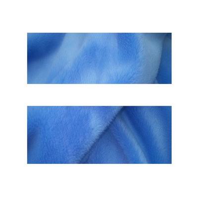 Imagem de Tecido Pelúcia Caress Azul Oceno Macio Pêlo Baixo 1,0x1,5mt