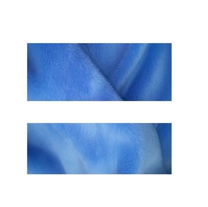 Imagem de Tecido Pelúcia Caress Azul Oceno Macio Pêlo Baixo 1,0x1,5mt