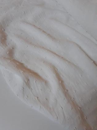 Imagem de Tecido Pipoquinha Crepe Duna Poá Pipoca Largura 1,50mt