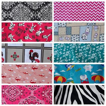 Imagem de Tecido Tricoline 55 Estampas Disponíveis 100% Algodão 0,50cm x 1,50mt