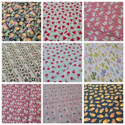 Imagem de Tecido Tricoline 55 Estampas Disponíveis 100% Algodão 0,50cm x 1,50mt