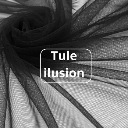Imagem de Tecido Tule Illusione Invisivel 100 Poliamida 1,00x1,60 Mts