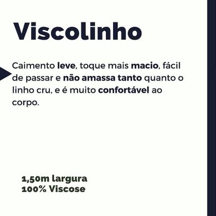 Imagem de Tecido Viscolinho Floral Primavera Diversas Cores 1,50m P/Roupas Femininas