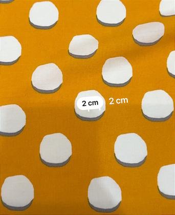 Imagem de Tecido Viscose Estampada Poá Diversas Cores 1,40m Para Roupas Femininas