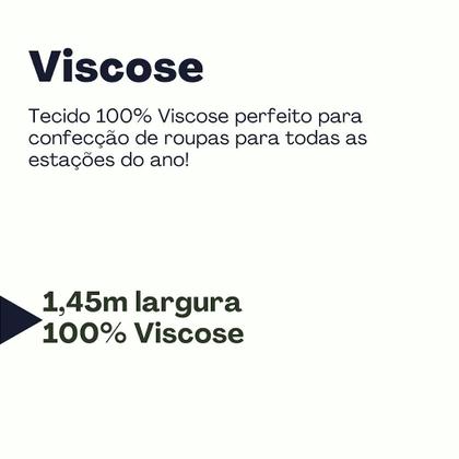Imagem de Tecido Viscose Estampada Poá Diversas Cores 1,40m Para Roupas Femininas