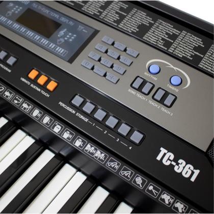 Imagem de Teclado 5/8 Spring Tc-361 Sensitivo 61 Teclas