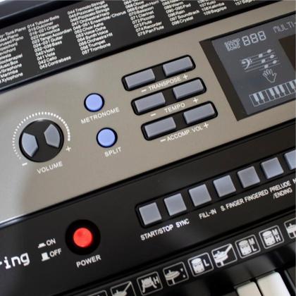 Imagem de Teclado 5/8 Spring Tc-361 Sensitivo 61 Teclas