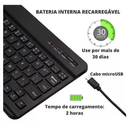 Imagem de Teclado Abnt2 Touch Para Galaxy Tab A8 S7 S6 Lite 