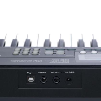 Imagem de Teclado Arranjador Roland KB-330 Revas 5/8 Preto 61 Teclas Sensitivas com Fonte Bivolt