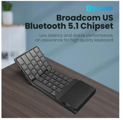 Imagem de Teclado Bluetooth Dobrável Para Tablet Redmi Pad SE
