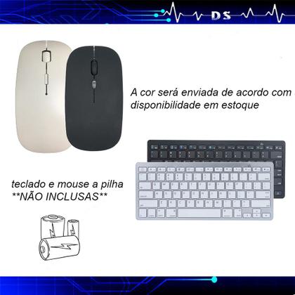 Imagem de Teclado Bluetooth e Mouse Para Tablet Galaxy Tab A P200/P205