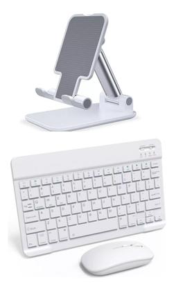 Imagem de Teclado Bluetooth + Mouse + Suporte P Tablet Tcl Tabmax 10.4