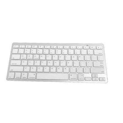 Imagem de Teclado Bluetooth para Pc Tablet e Smartphone Sem Fio Branco