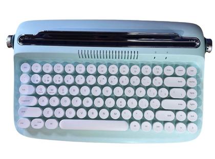 Imagem de Teclado bluetooth Retrô para tablet e celulares