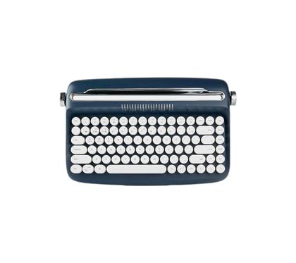 Imagem de Teclado bluetooth Retrô para tablet e celulares