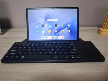 Imagem de Teclado (Bluetooth + Wireless) Para o Tablet Samsung S9 11 Polegadas