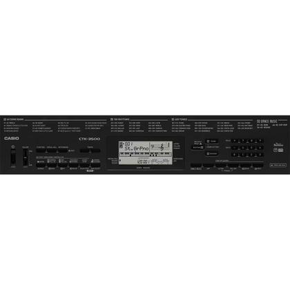 Imagem de Teclado Casio CTK-3500 61 teclas Preto + Suporte + Capa