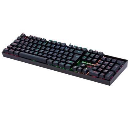 Imagem de Teclado Com Fio Mecânico Redragon Mitra K551, RGB, Switch Marrom, ABNT2 K551RGB1 PTBROWN