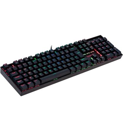 Imagem de Teclado Com Fio Mecânico Redragon Mitra K551, RGB, Switch Marrom, ABNT2 K551RGB1 PTBROWN