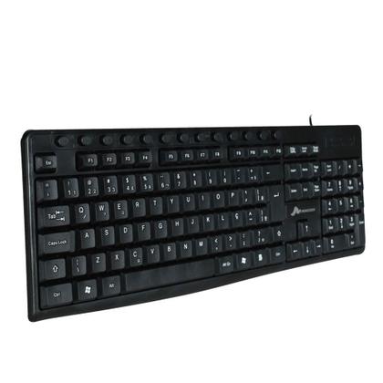Imagem de Teclado com fio mn8260 preto 1.5m monocron