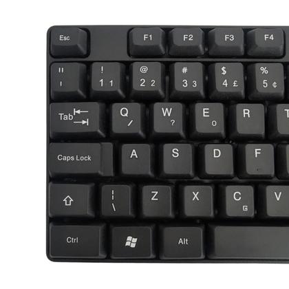 Imagem de Teclado com Fio USB Inova Layout ABNT2 104 Teclas Macio Silêncioso para PC Computador e Notebook