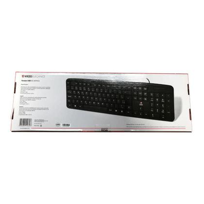 Teclado Com Fio Usb Kross Elegance 104 Teclas ABNT2 - KE-K095V2