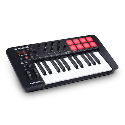 Imagem de Teclado Controlador 25 Teclas M-Audio Oxygen 25V