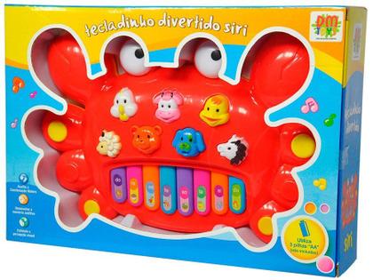 Imagem de Teclado de Brinquedo Siri Divertido Dm Toys