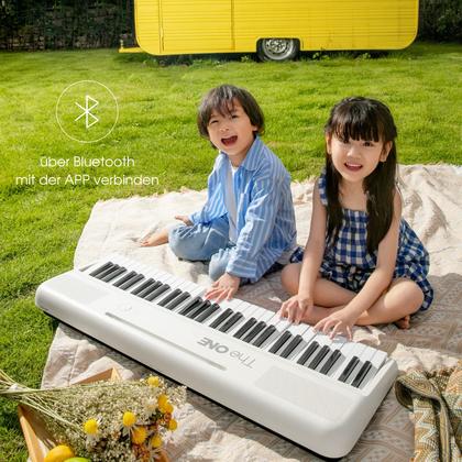Imagem de Teclado de piano The ONE Smart Keyboard COLOR 61 com 256 tons