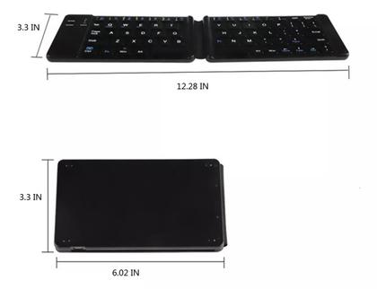 Imagem de Teclado Dobrável Com Números Sem Fio Para Android/Windows