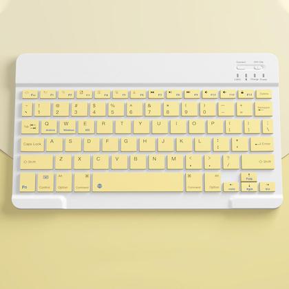 Imagem de Teclado e mouse Bluetooth Mini Bt Teclado e mouse sem fio portátil para Android Windows PC Tablet