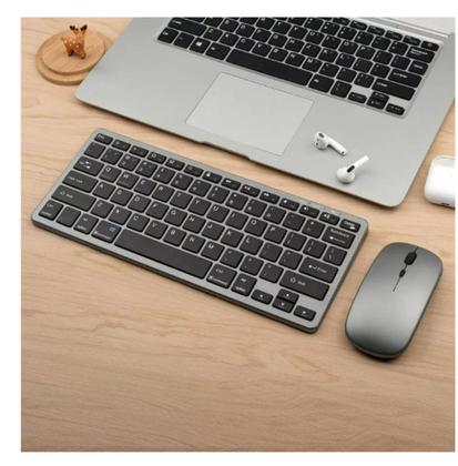 Imagem de Teclado E Mouse Bluetooth Para Tablet Galaxy A9 8.7 Polegadas
