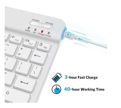 Imagem de Teclado E Mouse Bluetooth Para Tablet Galaxy S6 Lite