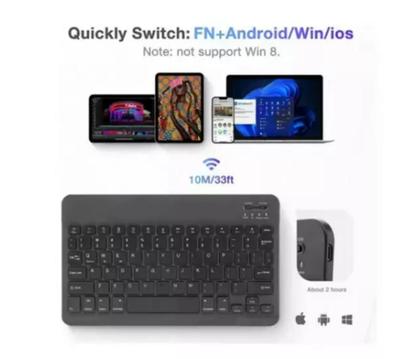 Imagem de Teclado E Mouse Bluetooth Para Tablet Galaxy S8 Ultra
