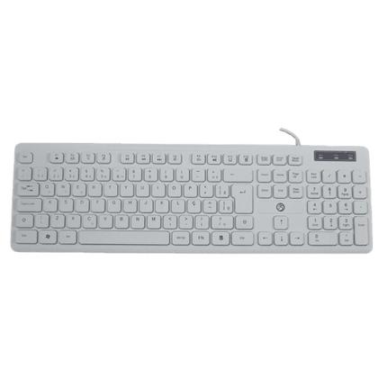 Imagem de Teclado E Mouse BrazilPC Com Fio Branco