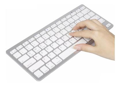 Imagem de Teclado E Mouse + E Suporte P Tablet Samsung A8 X205 X200