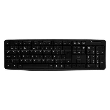 Imagem de Teclado e Mouse Mtek KM-5239 / Sem Fio / Portugues - Preto