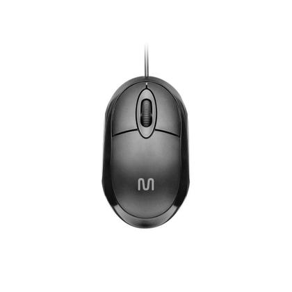 Imagem de Teclado e Mouse Multi CF50, USB, 1200DPI, ABNT2, Preto - TC309   